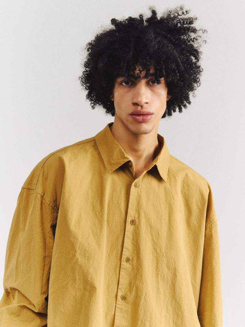 HAMNET SHIRT - PAPER COT - MUSTARD 5