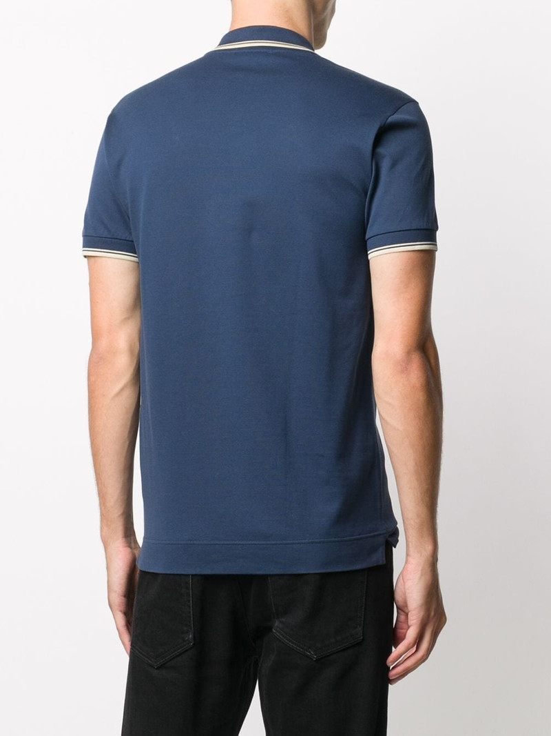 logo patch polo shirt 4