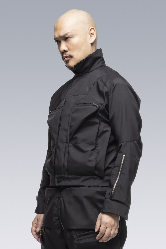 J86-GTB Composite Nylon Work Jacket Black - 21