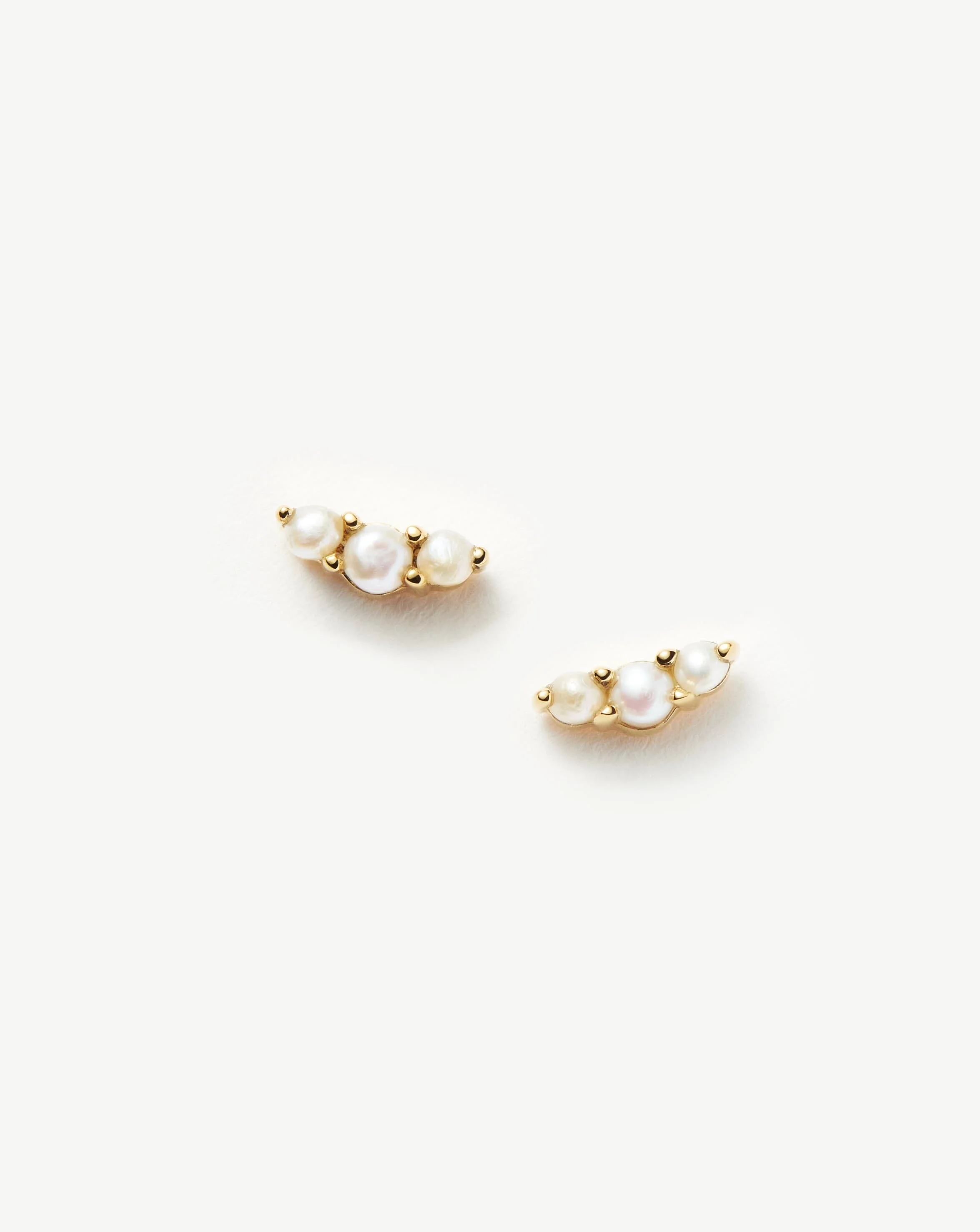 Trio Stud Earrings - 1