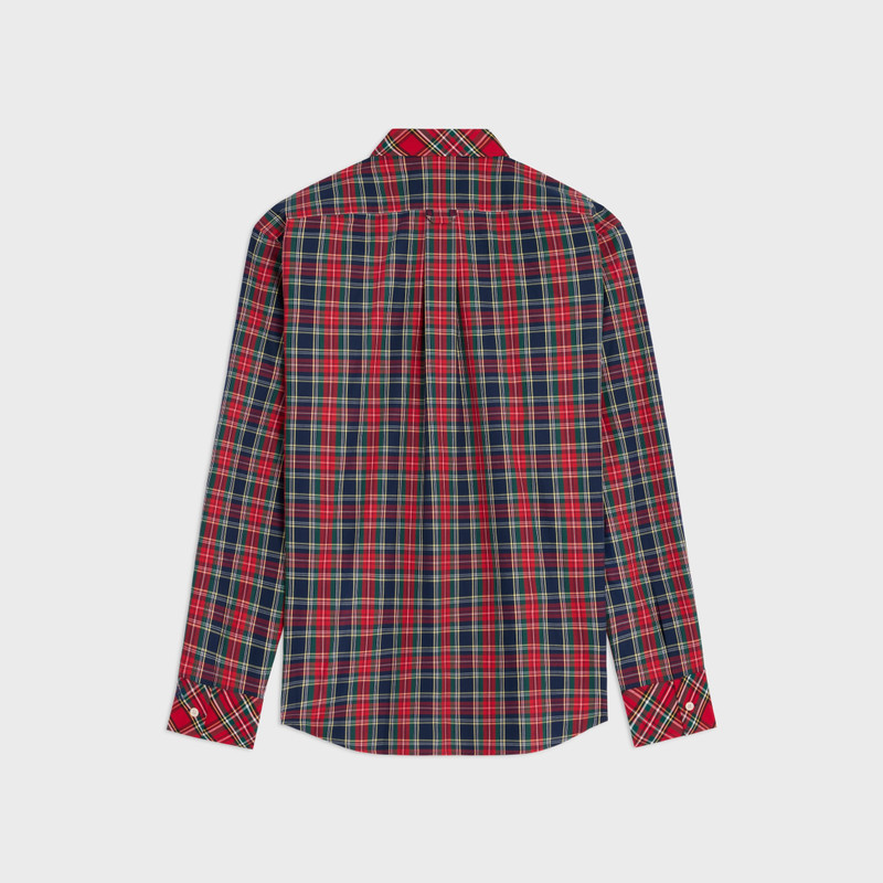 CELINE shirt IN TARTAN COTTON outlook