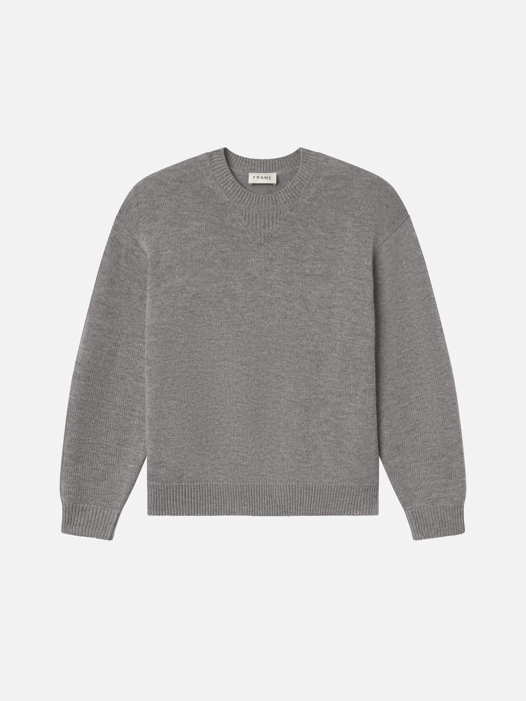 Suede Patch Sweater - 1
