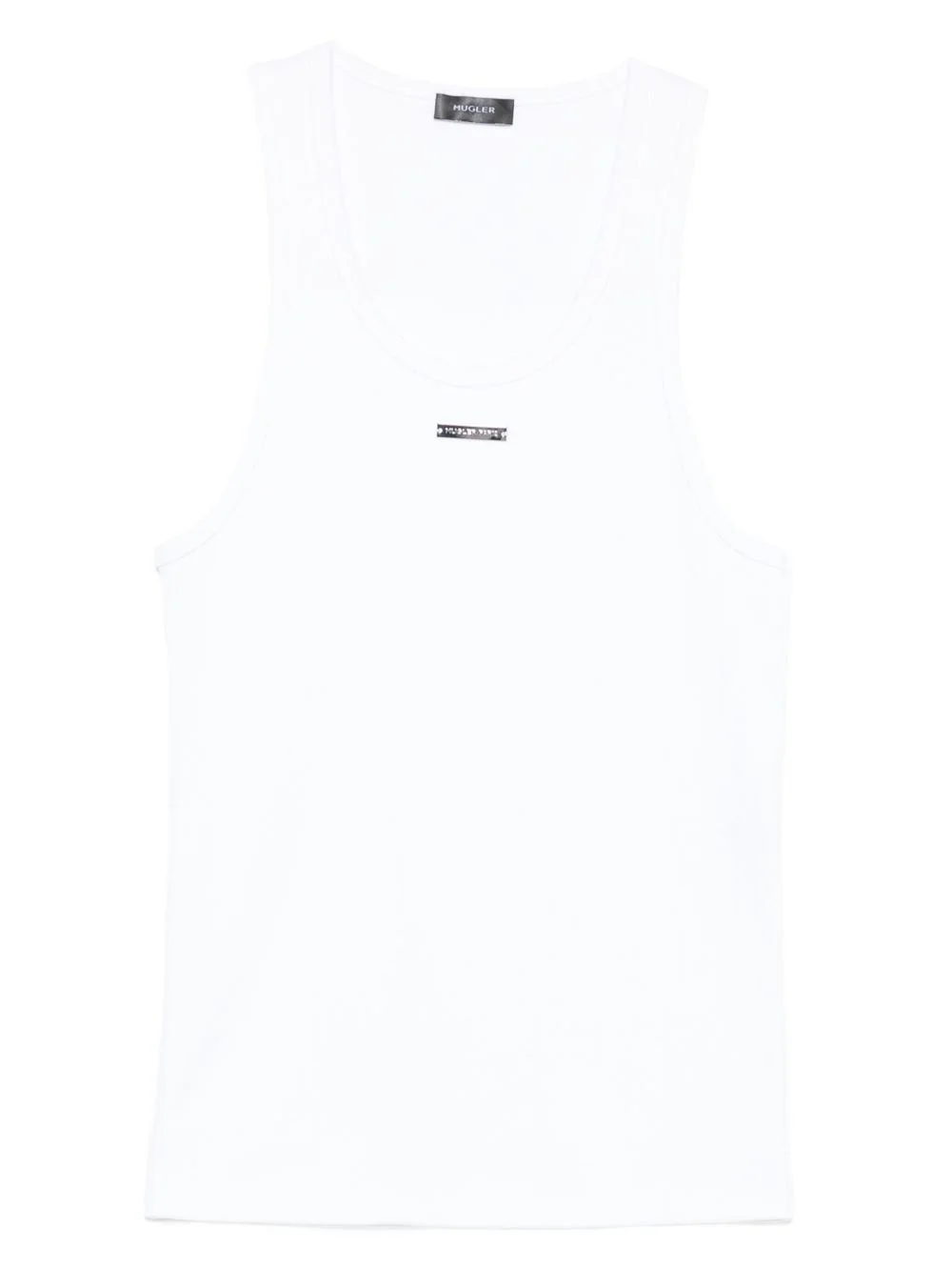 scoop-neck tank top - 1