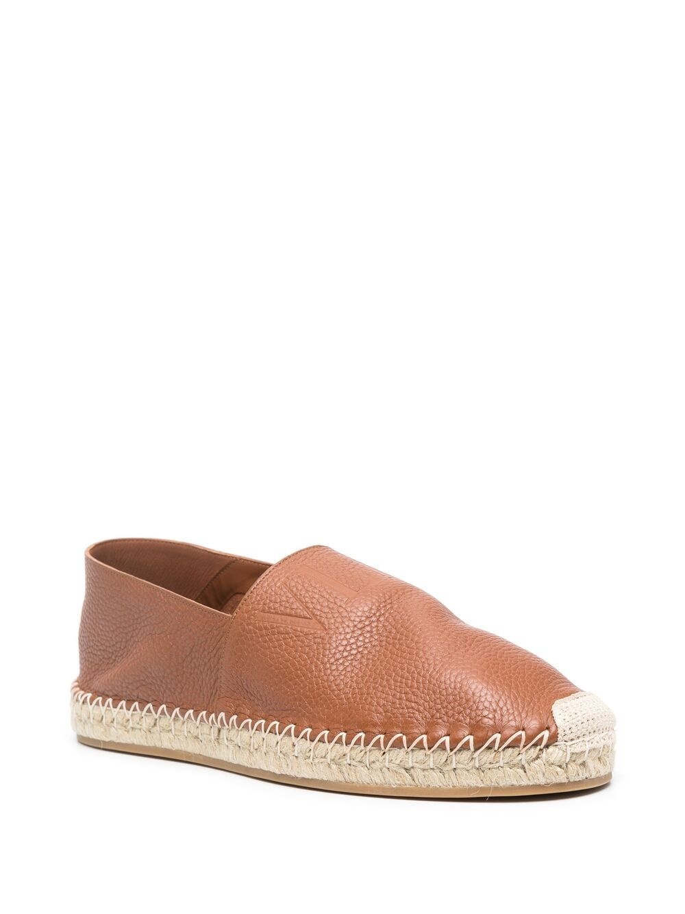 logo-debossed espadrilles - 2