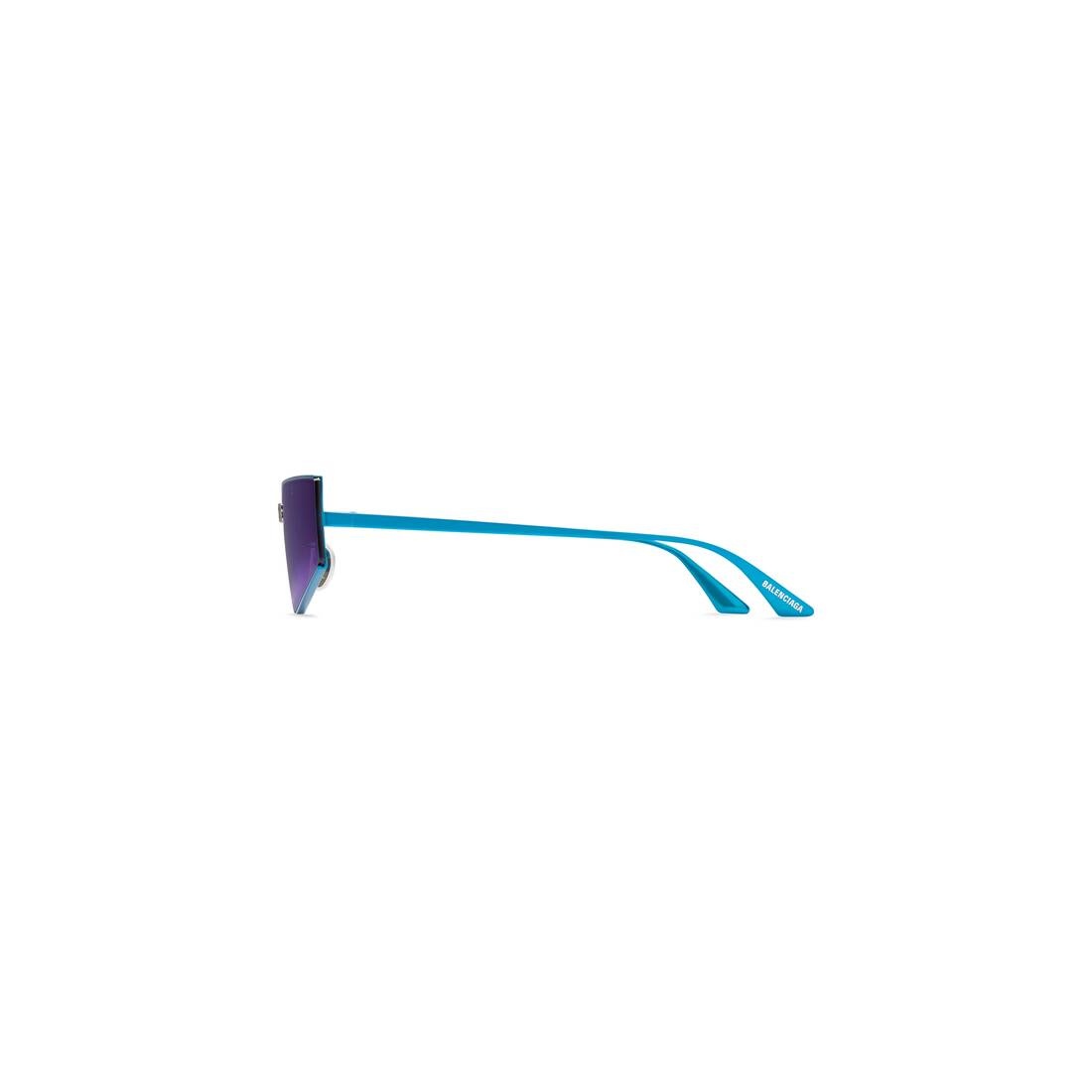 Shield 2.0 Rectangle Sunglasses in Indigo - 3