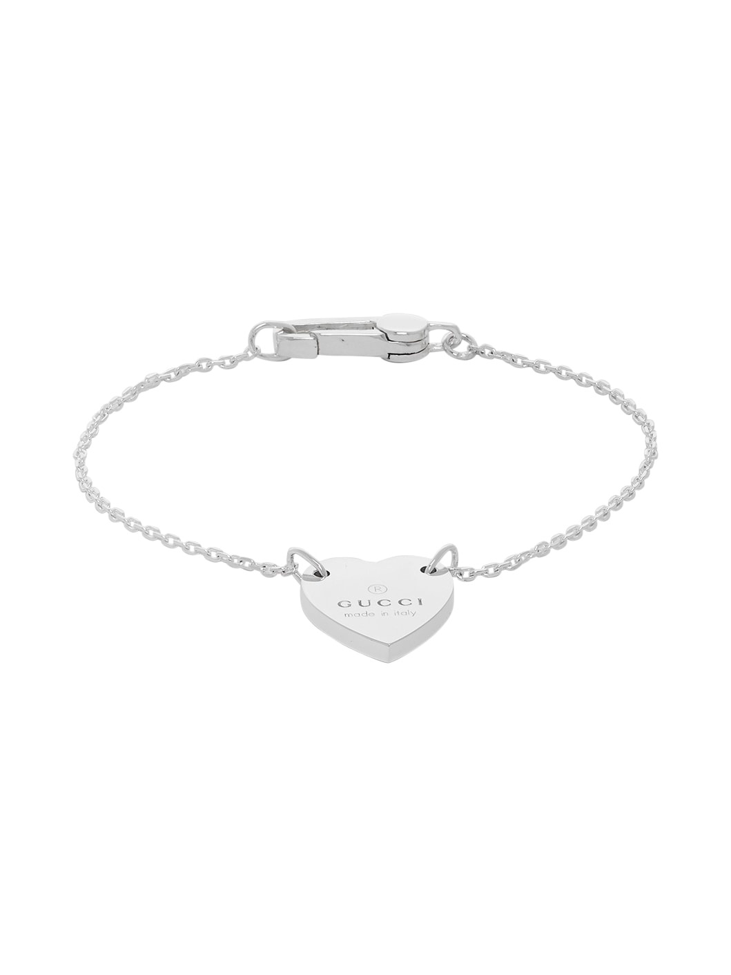 Silver Trademark Heart Bracelet - 1
