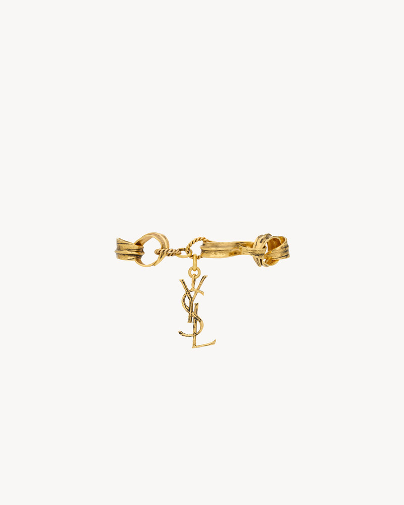 LEAF CHAIN BRACELET IN METAL 1