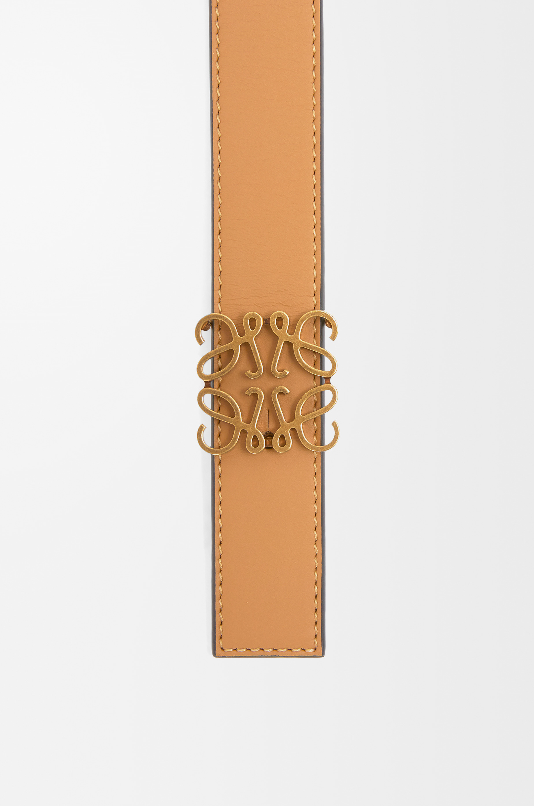 Reversible Anagram belt in smooth calfskin - 4