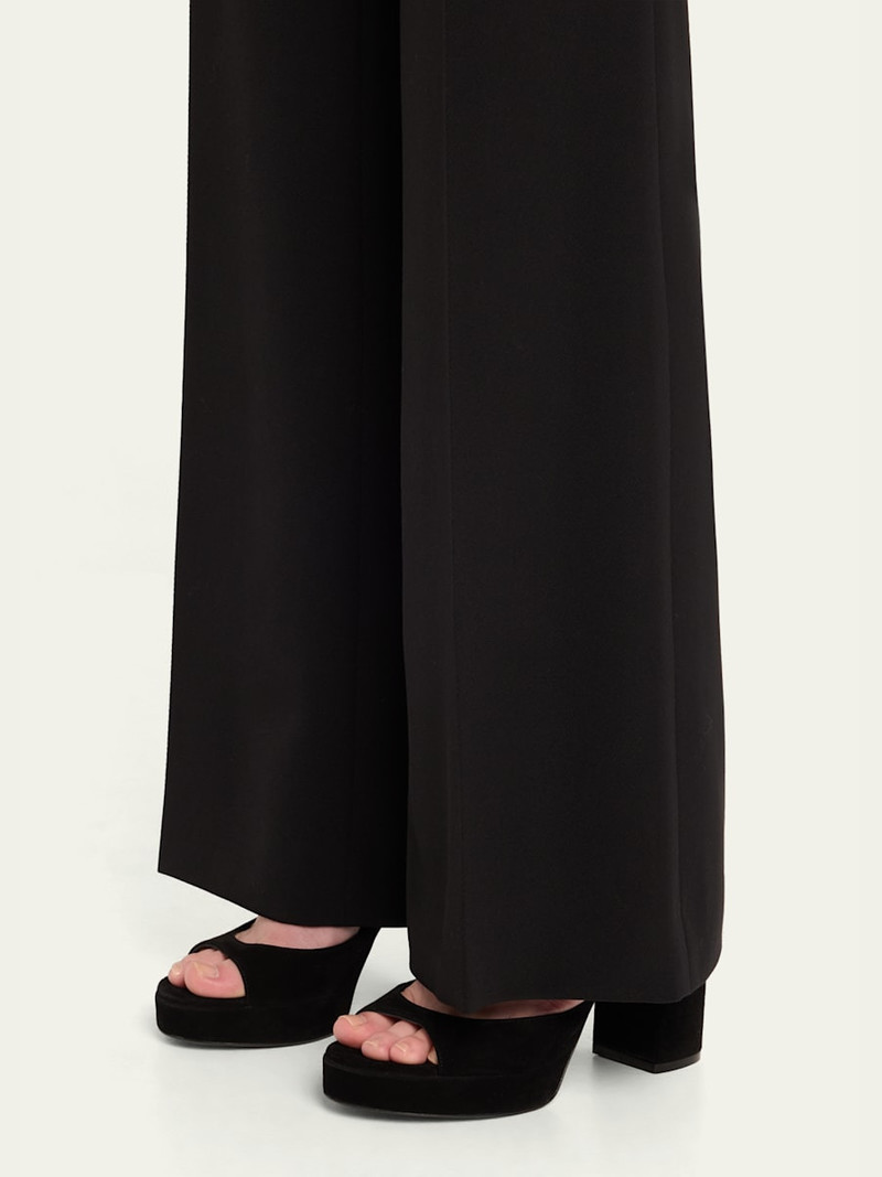 Stuart Weitzman Dayna II Suede Ankle-Strap Platform Sandals outlook