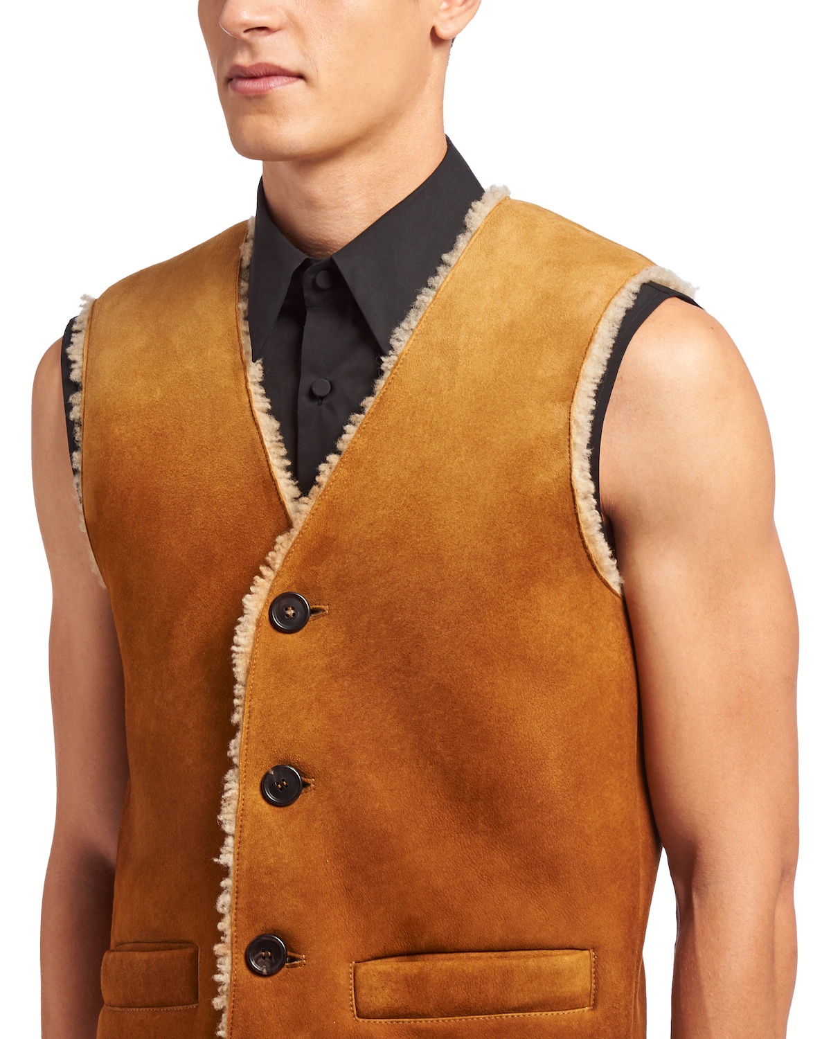 Sheepskin vest - 5