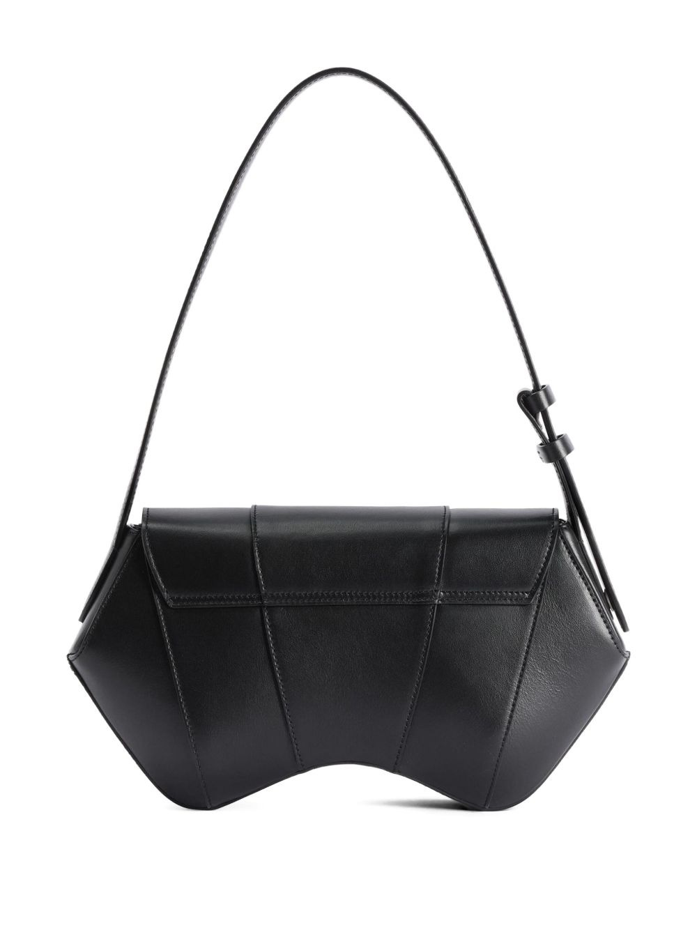 curved-shape shoulder bag - 3