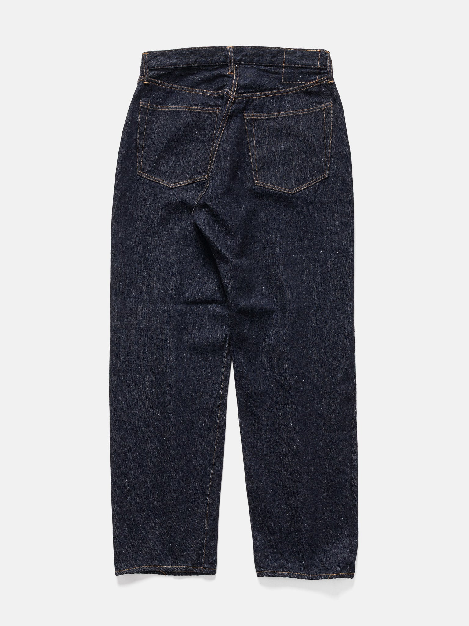 5P Zipper Front Denim Pants Indigo One Wash - 5