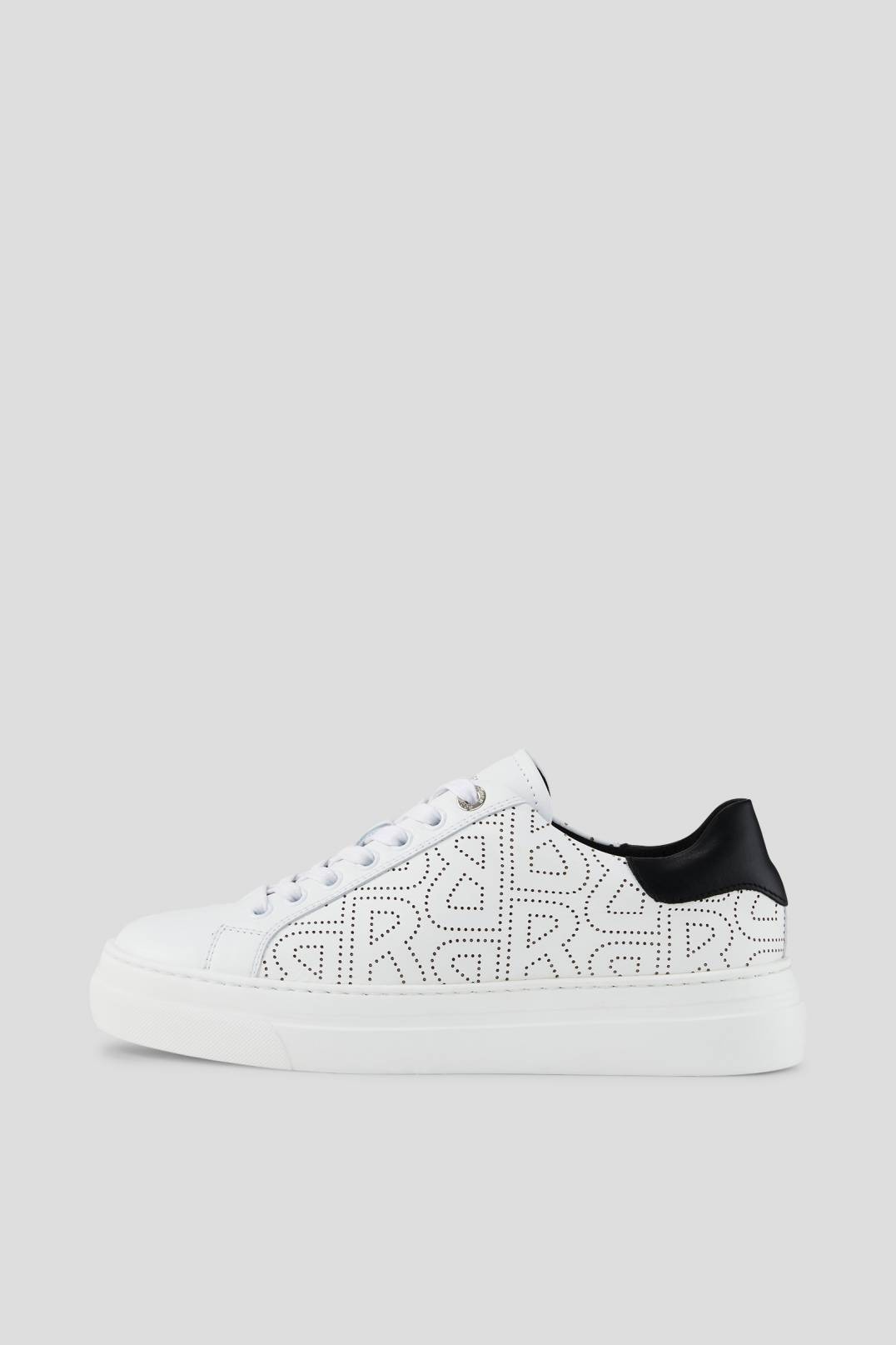 BARCELONA SNEAKERS IN WHITE/BLACK - 1