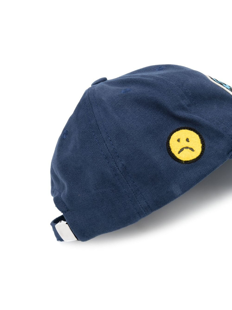Junya Watanabe MAN x Keith Haring patch-detail baseball cap outlook