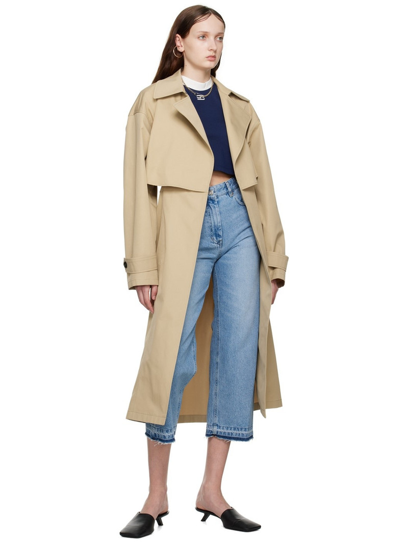 SYSTEM Blue Raw Edge Jeans outlook