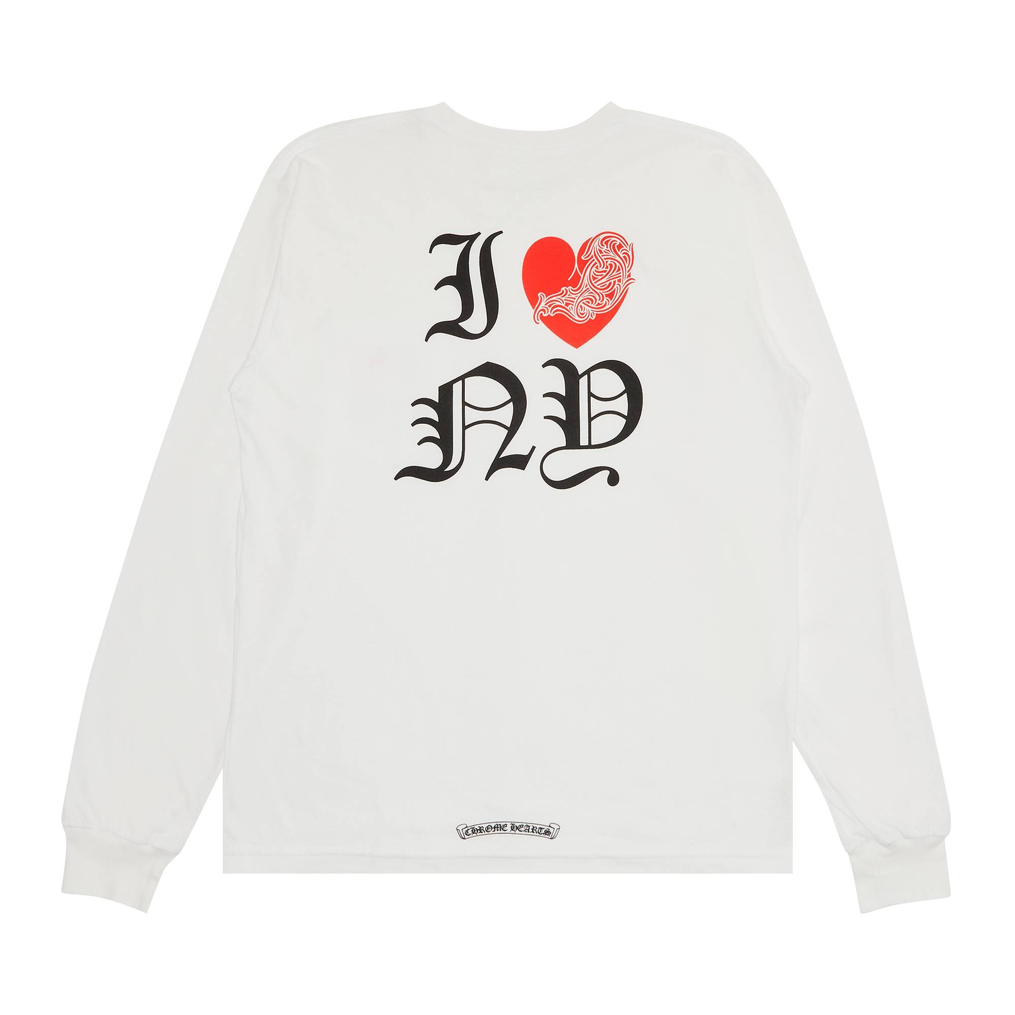 Chrome Hearts I Heart NY Long-Sleeve T-Shirt 'White' - 2