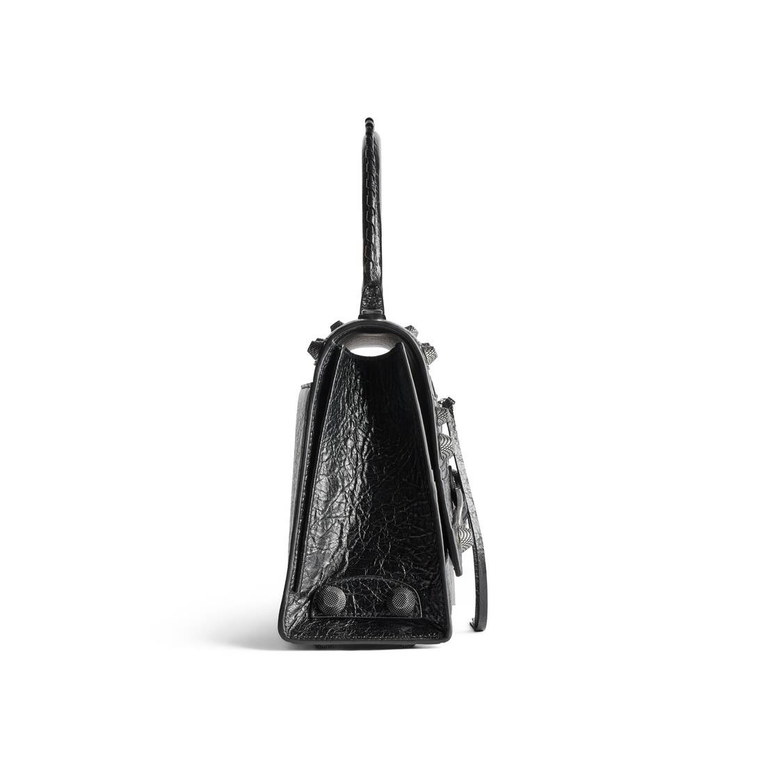 Women's Hourglass X Le Cagole Medium Handbag in Black - 5