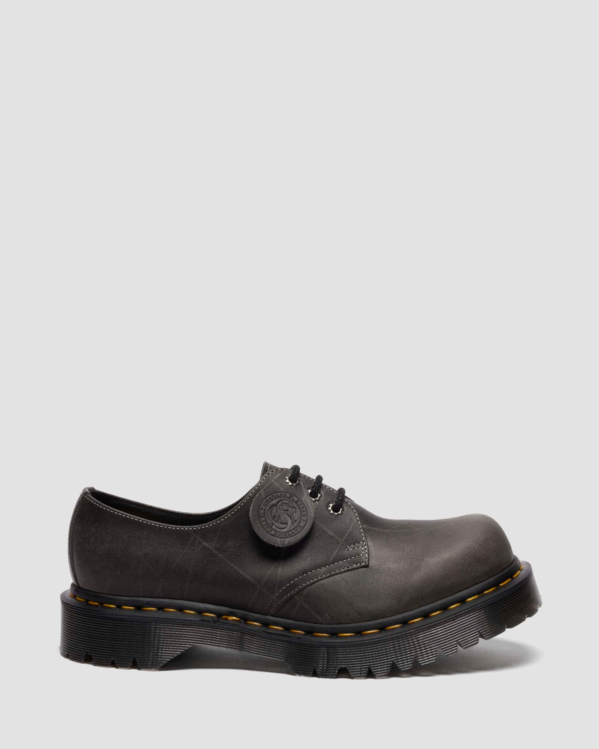 1461 BUMP TOE Natural Grain Leather Bump Toe Shoes - 6
