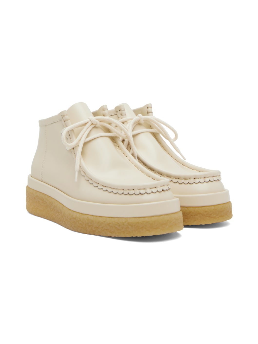Beige Jamie Boots - 4