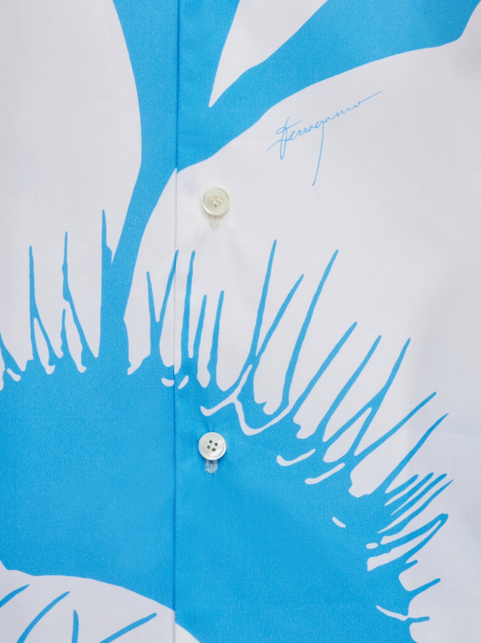 Venus print bowling shirt - 4