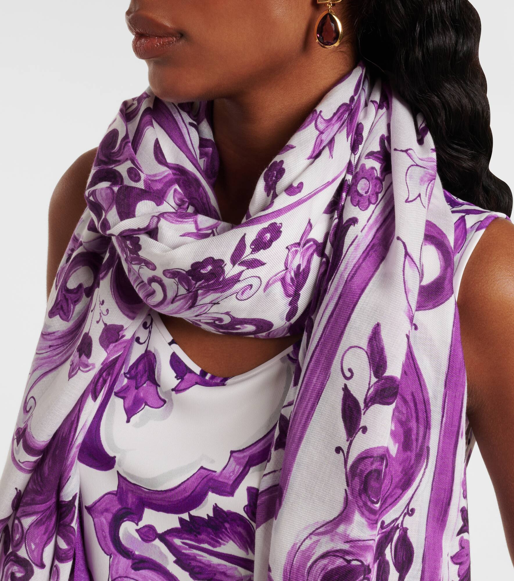 Majolica scarf - 3