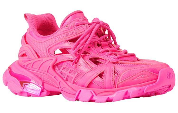(WMNS) Balenciaga Track.2 Trainer 'Fluo Pink' 568615W2FC15845 - 3