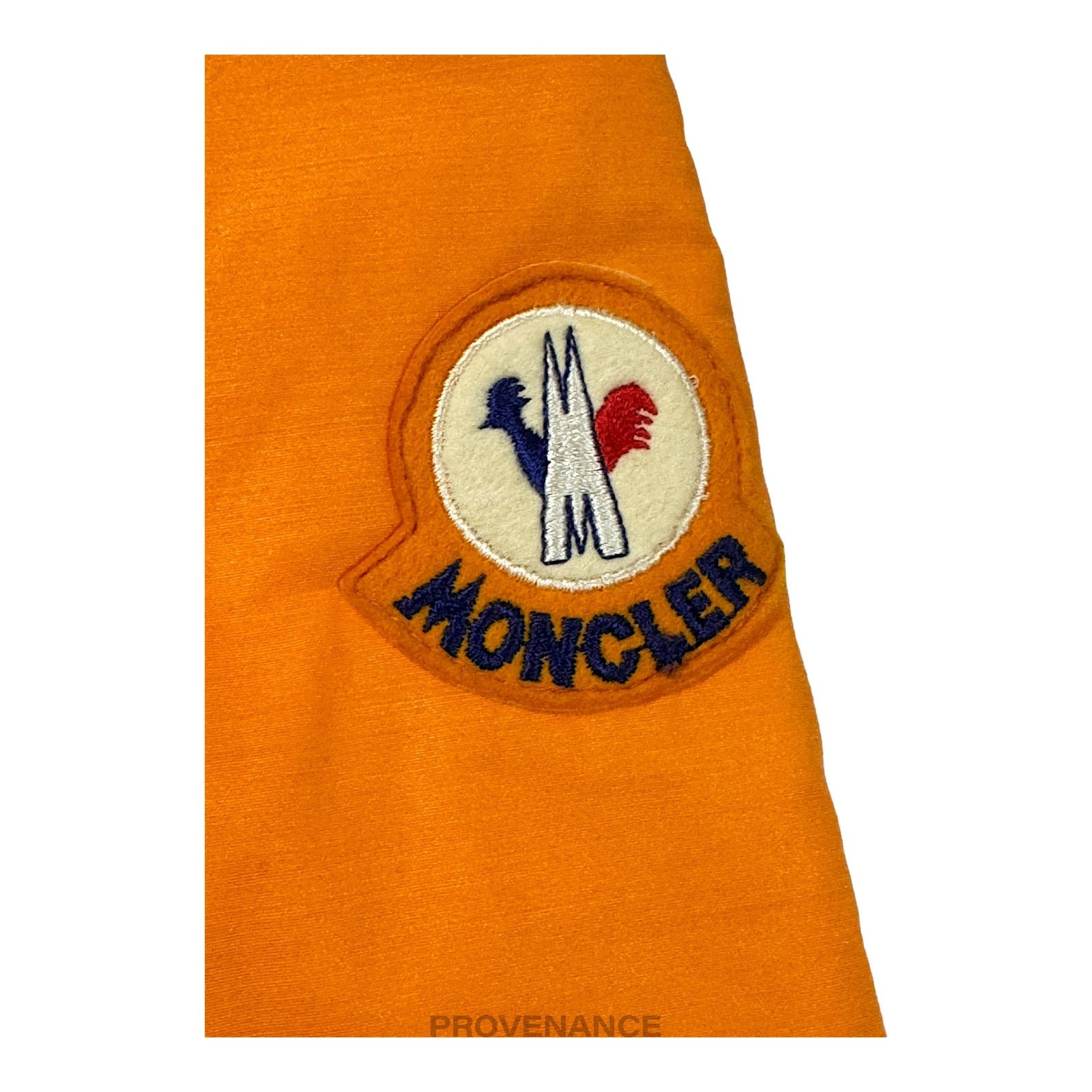 Moncler Light Ski Jacket Coat - Orange/Red - 9
