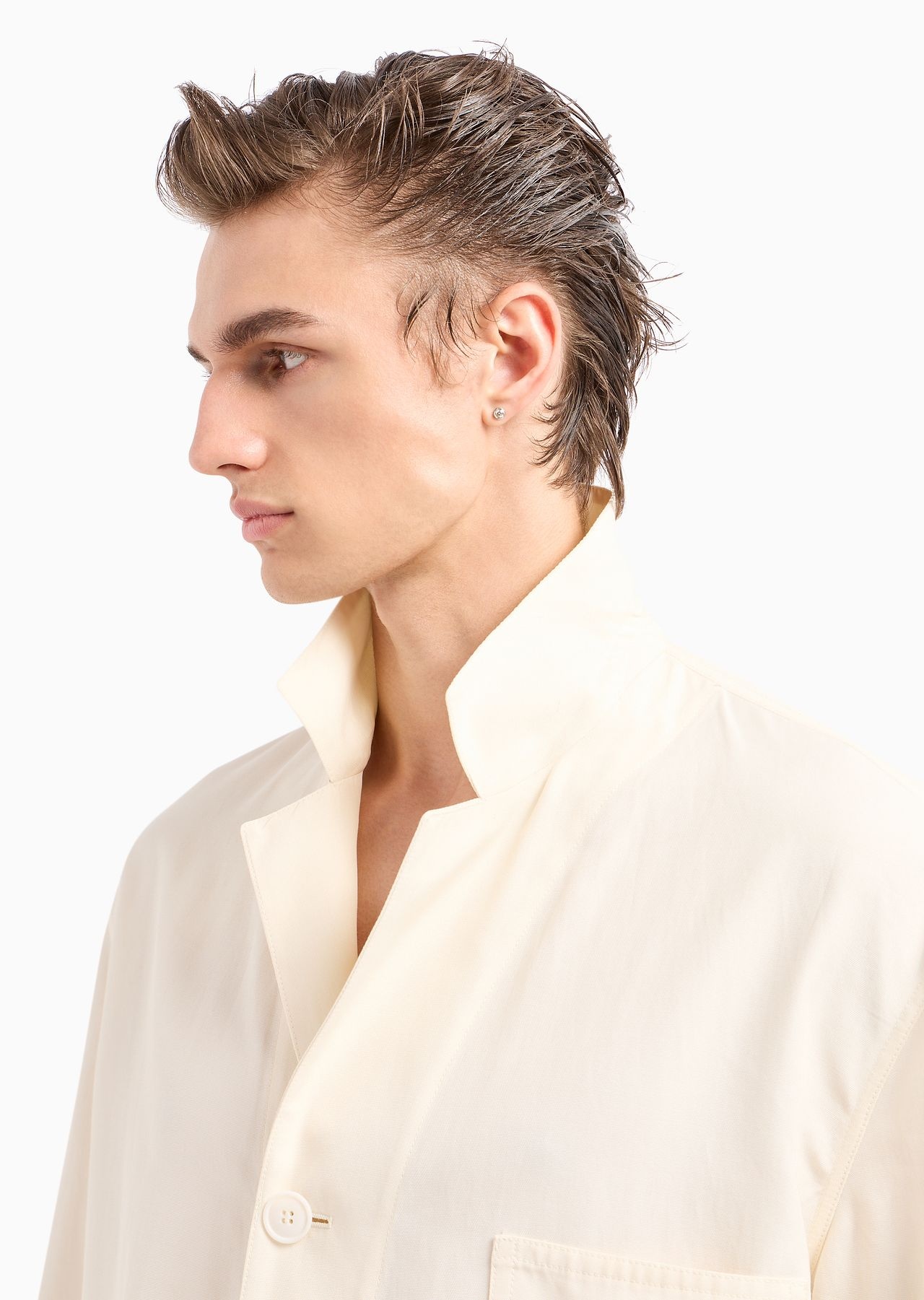 Single-breasted cotton suit - 6