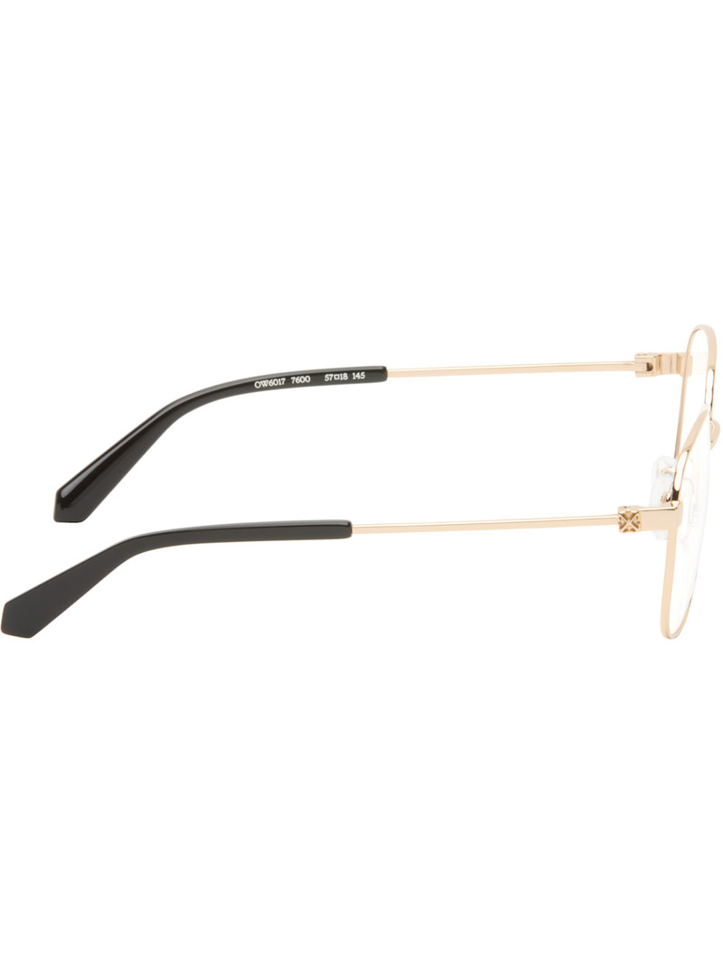 Off-White Gold Style 6017 Glasses outlook