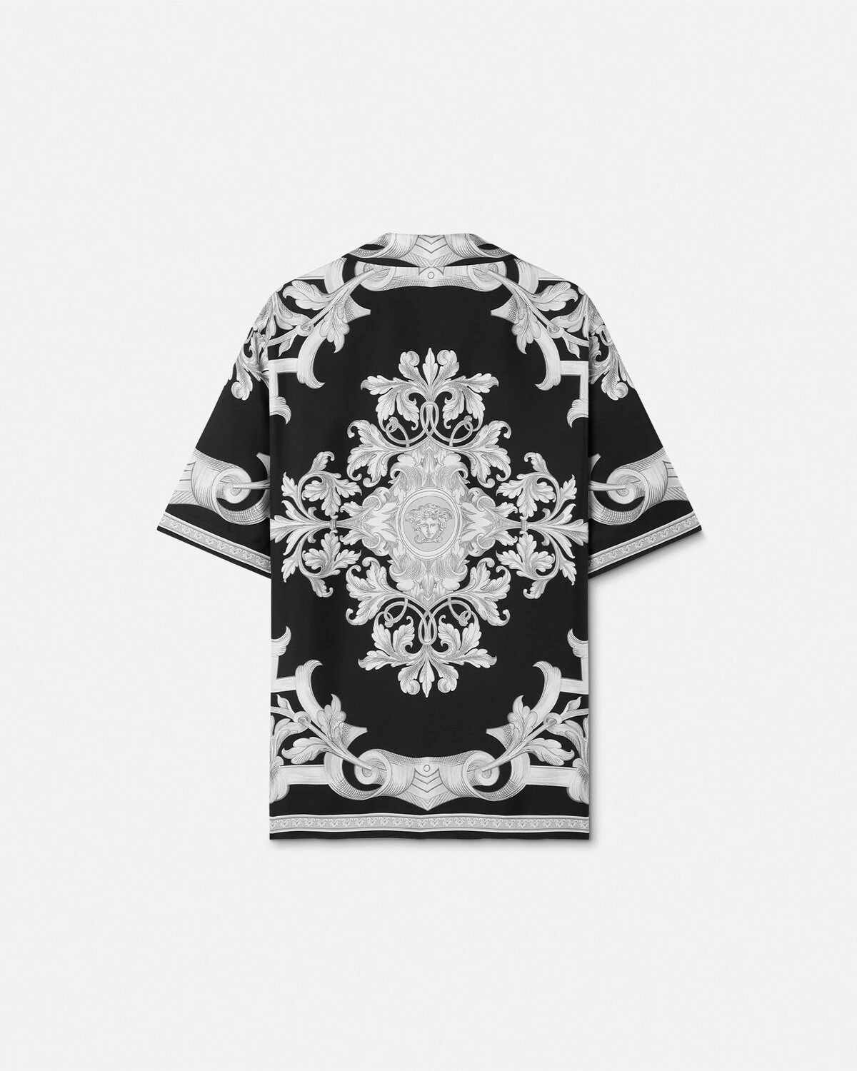 Architectural Baroque Silk Shirt - 3