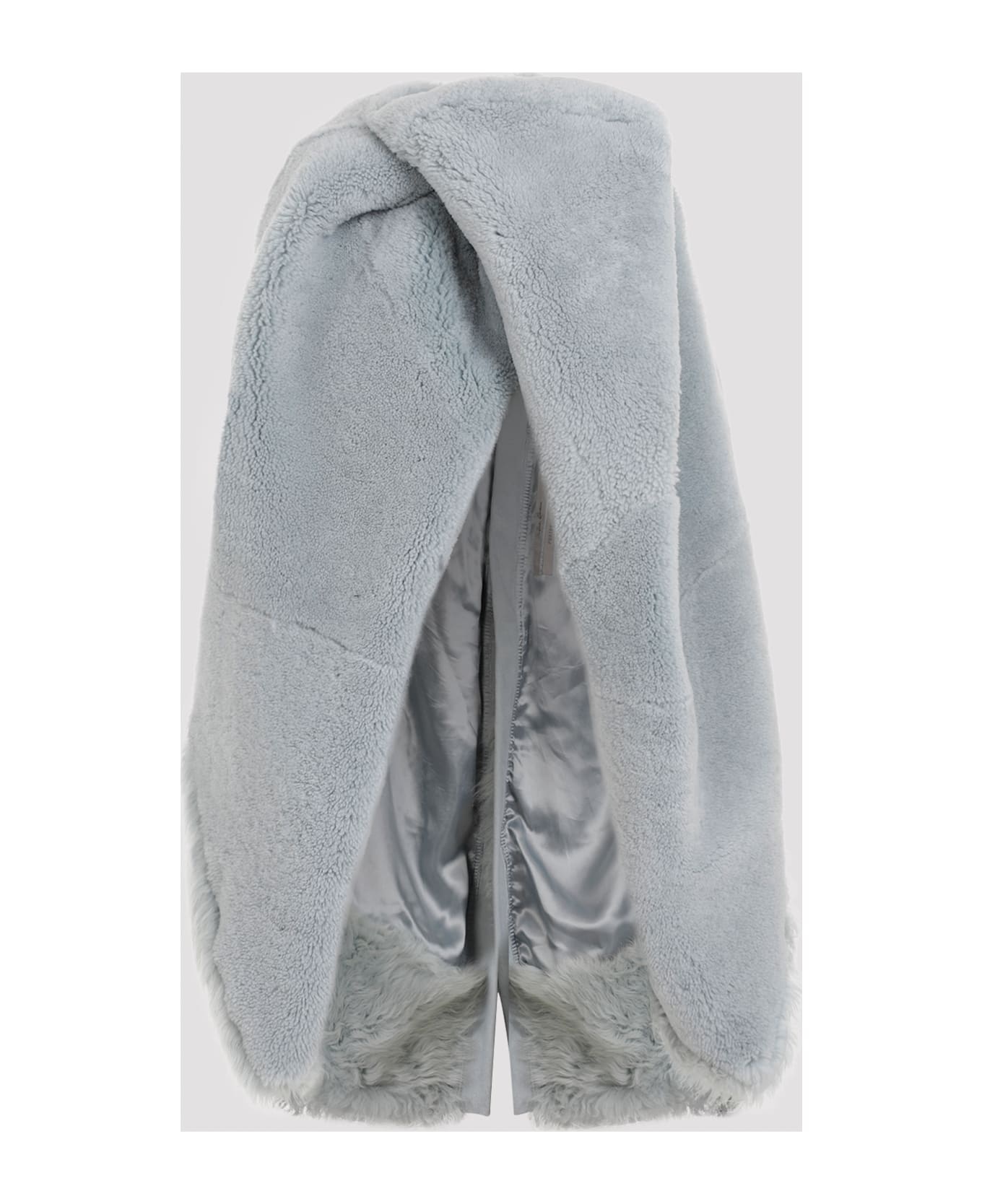 Short Masto Shearling Cape - 3