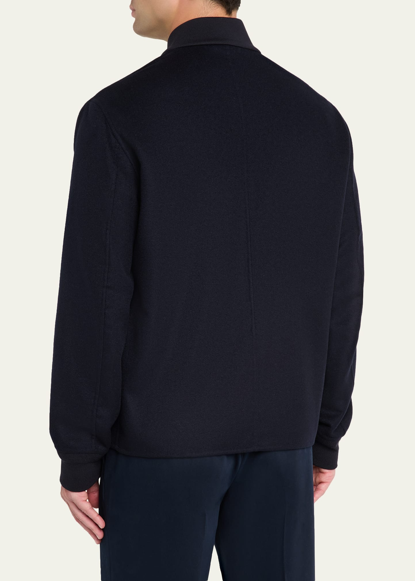 Men's Rik Water-Repellent Cashmere Blouson - 3