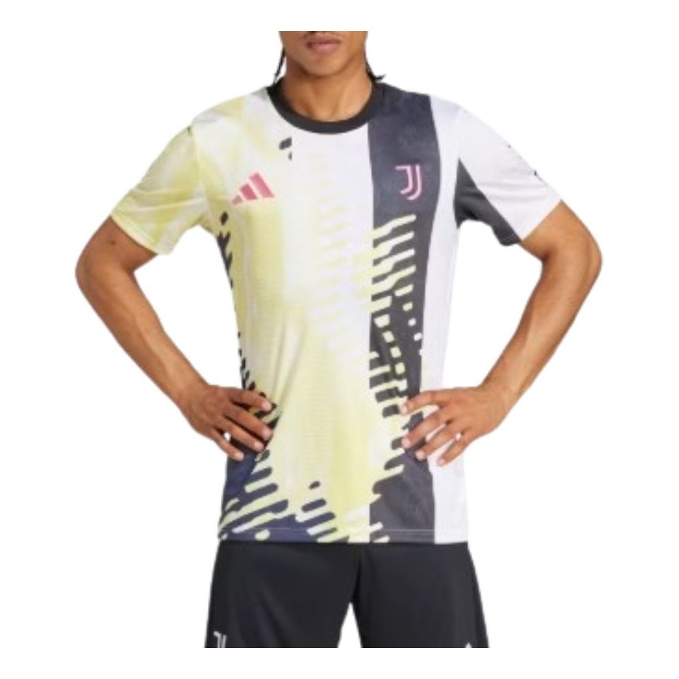 adidas Juventus 24/25 Pre-Match Jersey 'Yellow White Black' JE4307 - 3