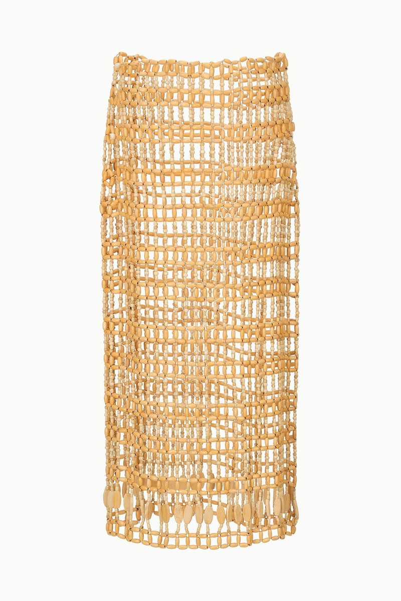 STAUD ABACO SKIRT NATURAL - 1