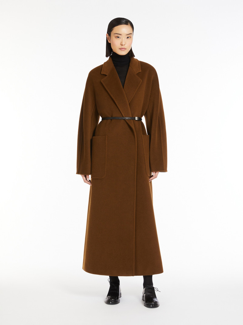 Max Mara ATTUALE1234 Camel colour robe coat outlook