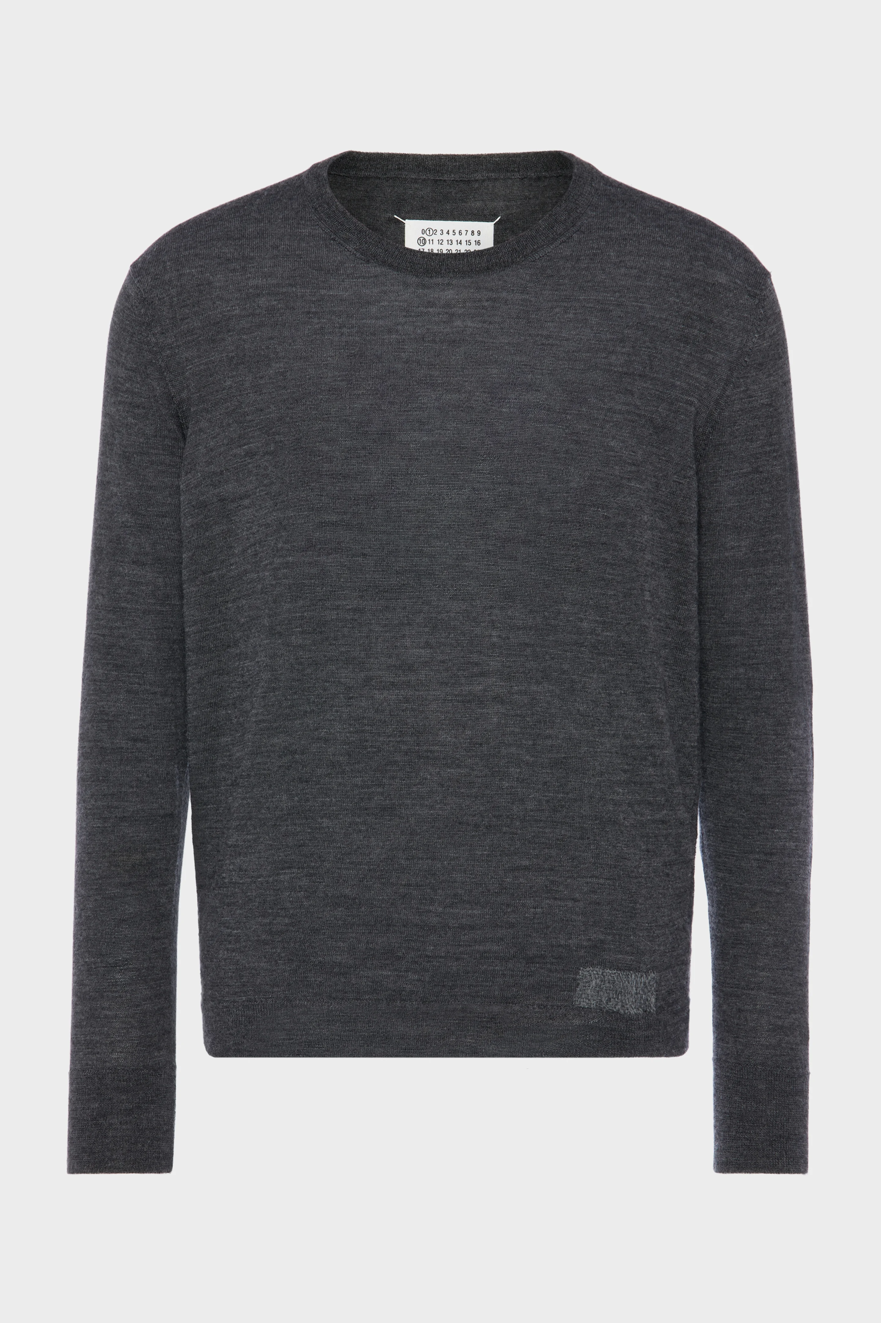 Wool-blend patch sweater - 1