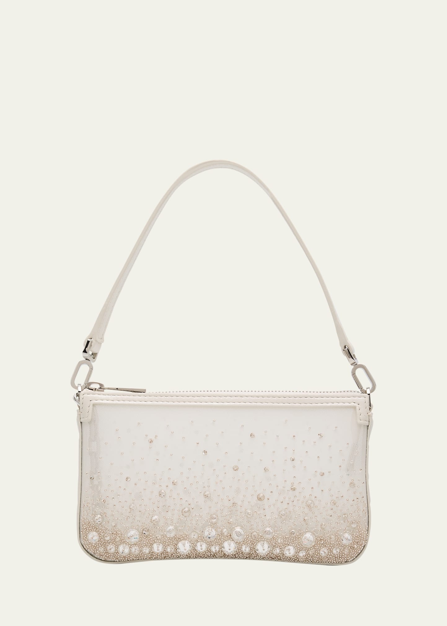 Loubila Mini Mesh Embellished Shoulder Bag - 1
