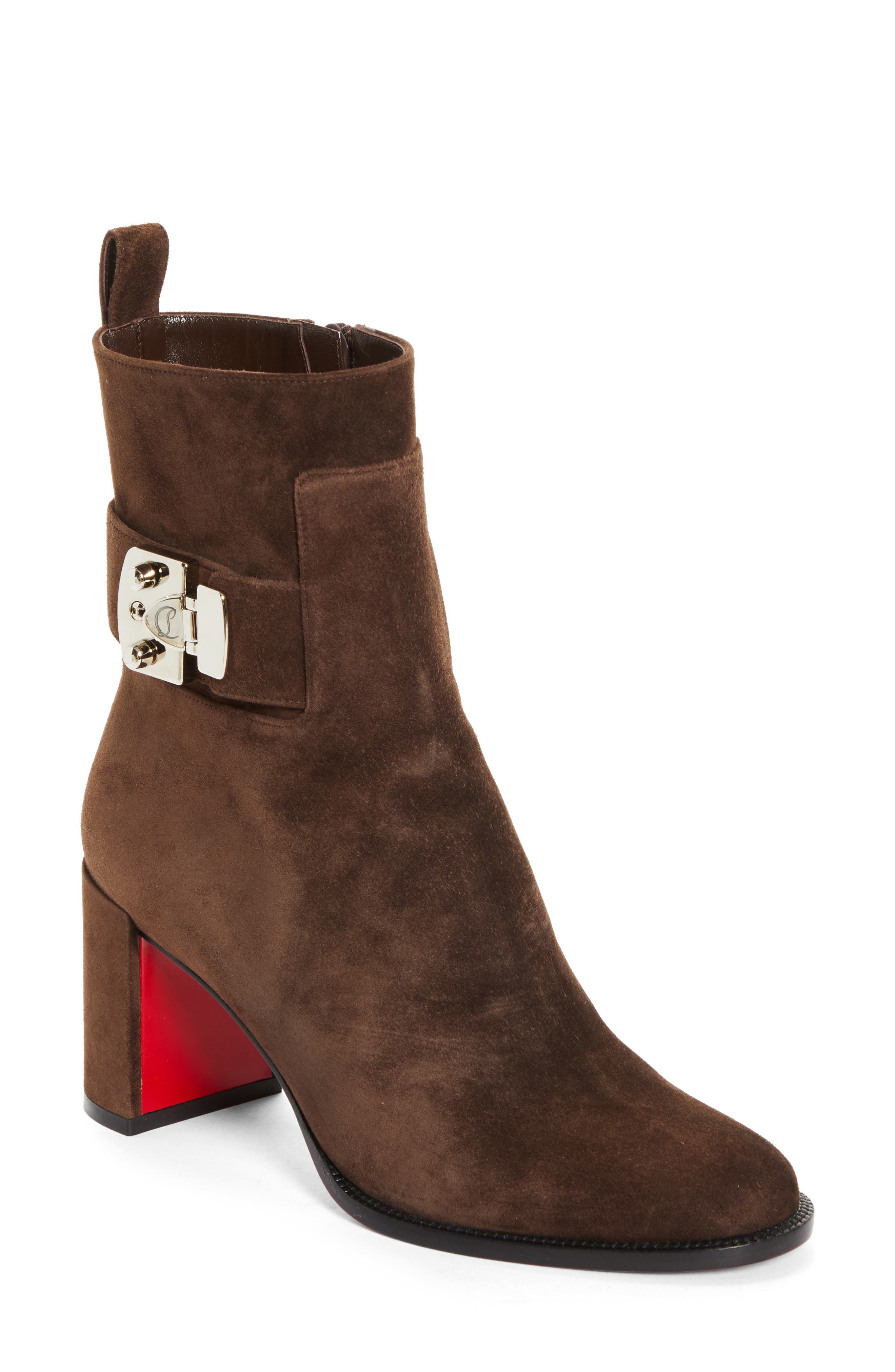 Christian Louboutin Lock Bootie in Cosme at Nordstrom - 1