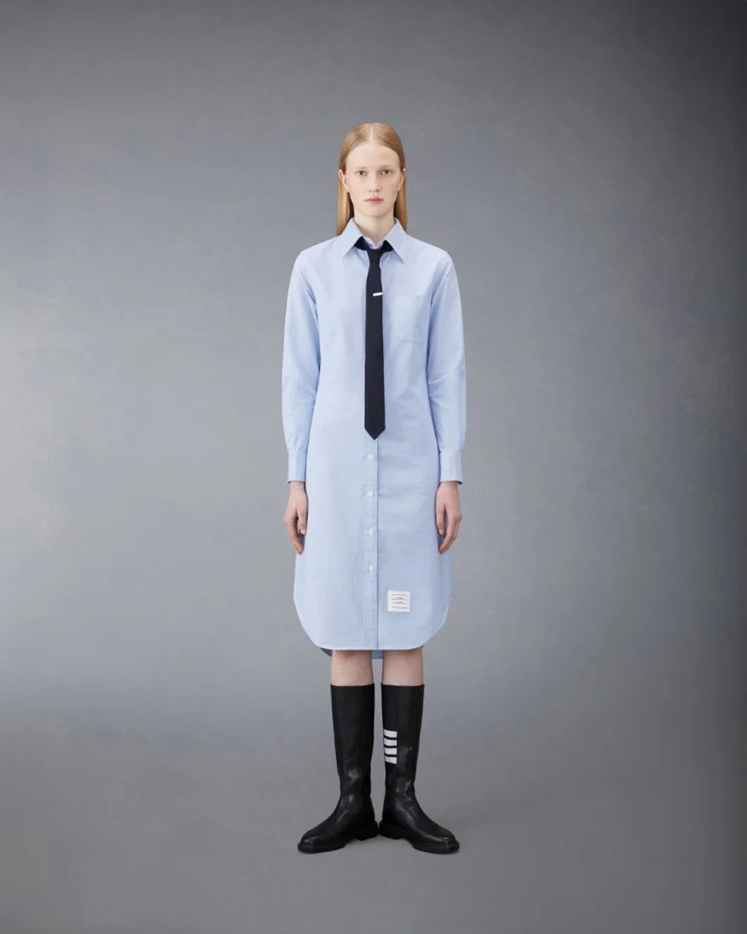 OXFORD STRIPE SHIRTDRESS - 5