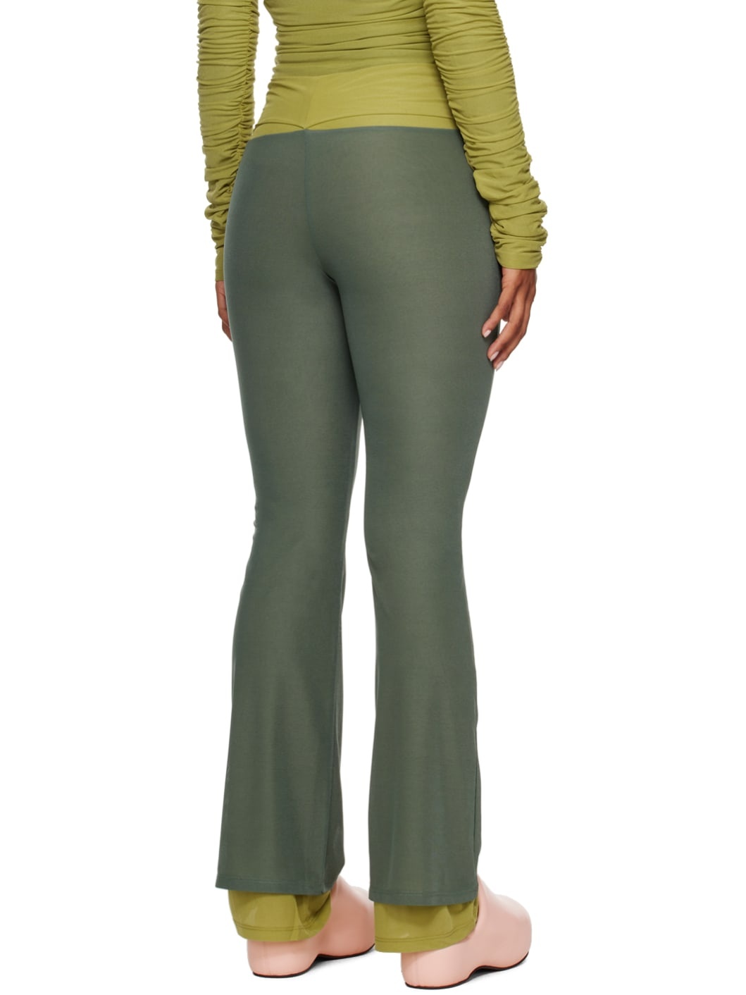 Green Galaxy Lounge Pants - 3