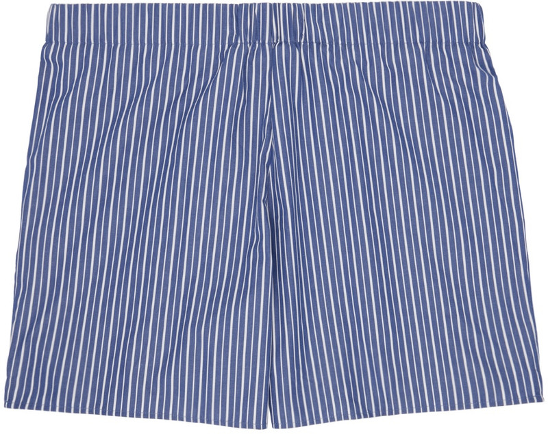 The Frankie Shop Blue Mirca Boxers outlook