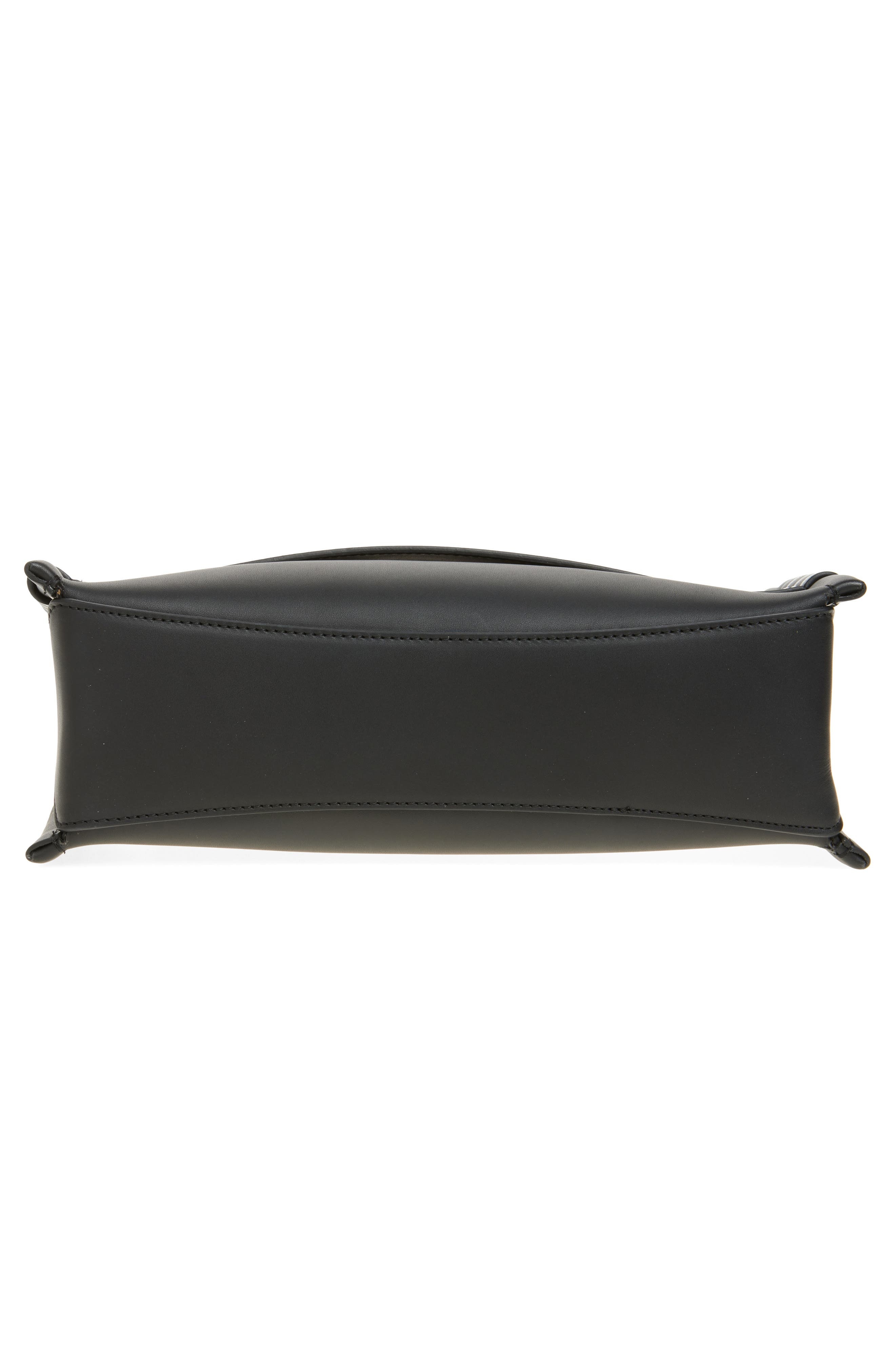 JW Anderson Loafer Leather Top Handle Bag in Black at Nordstrom - 7