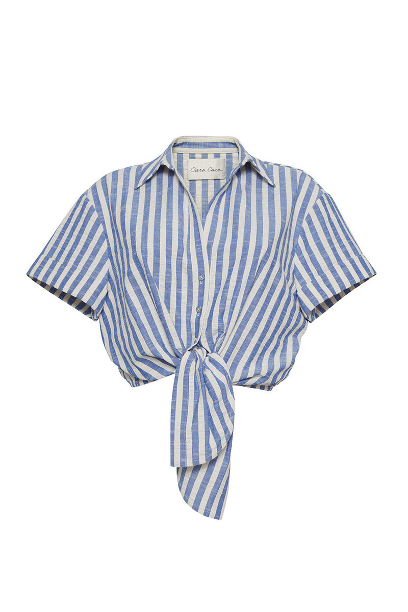 Asbury Top A Classic Silhouette Adorned With A Stripe Pattern 1