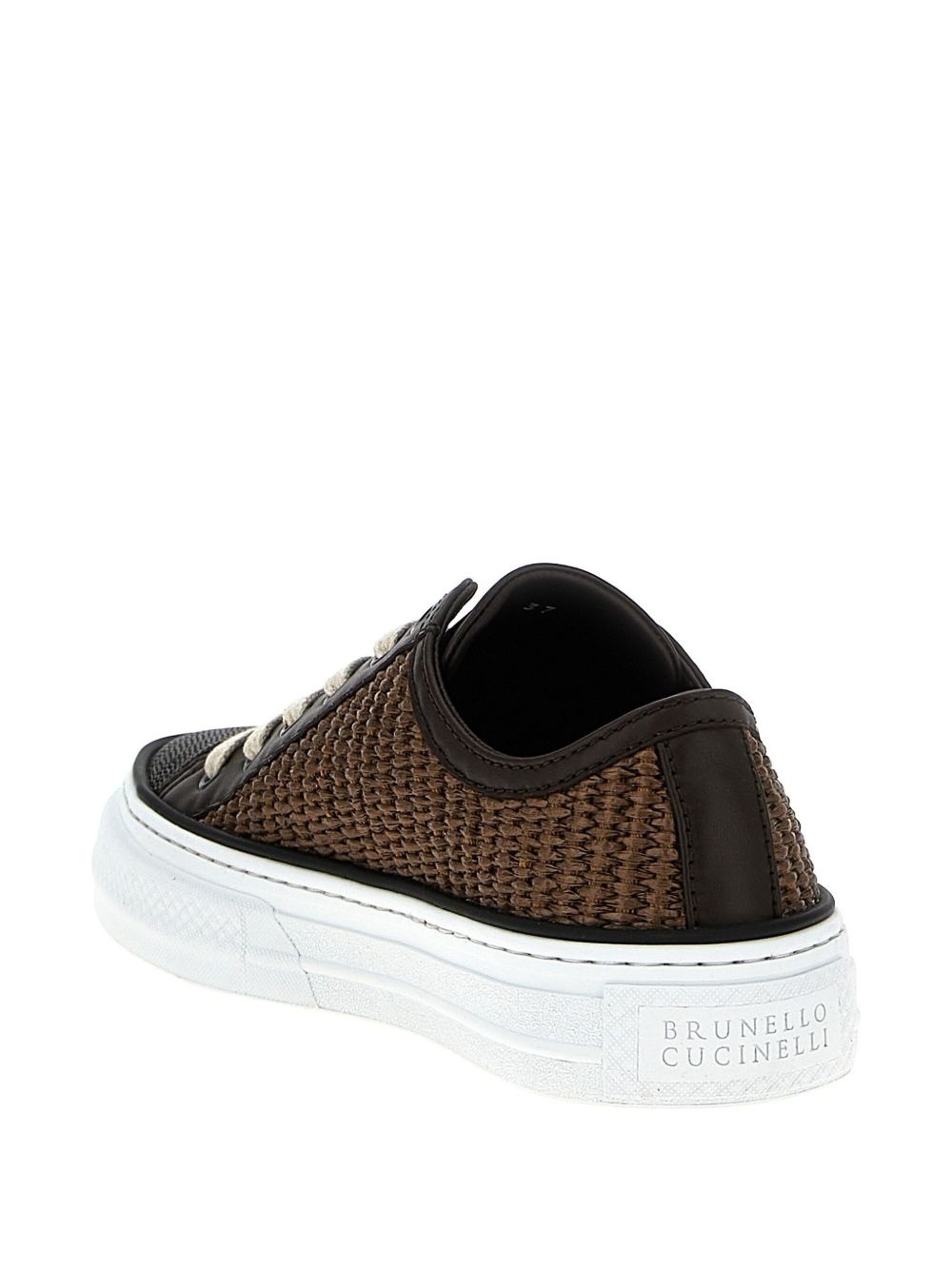 woven-panel sneakers - 3