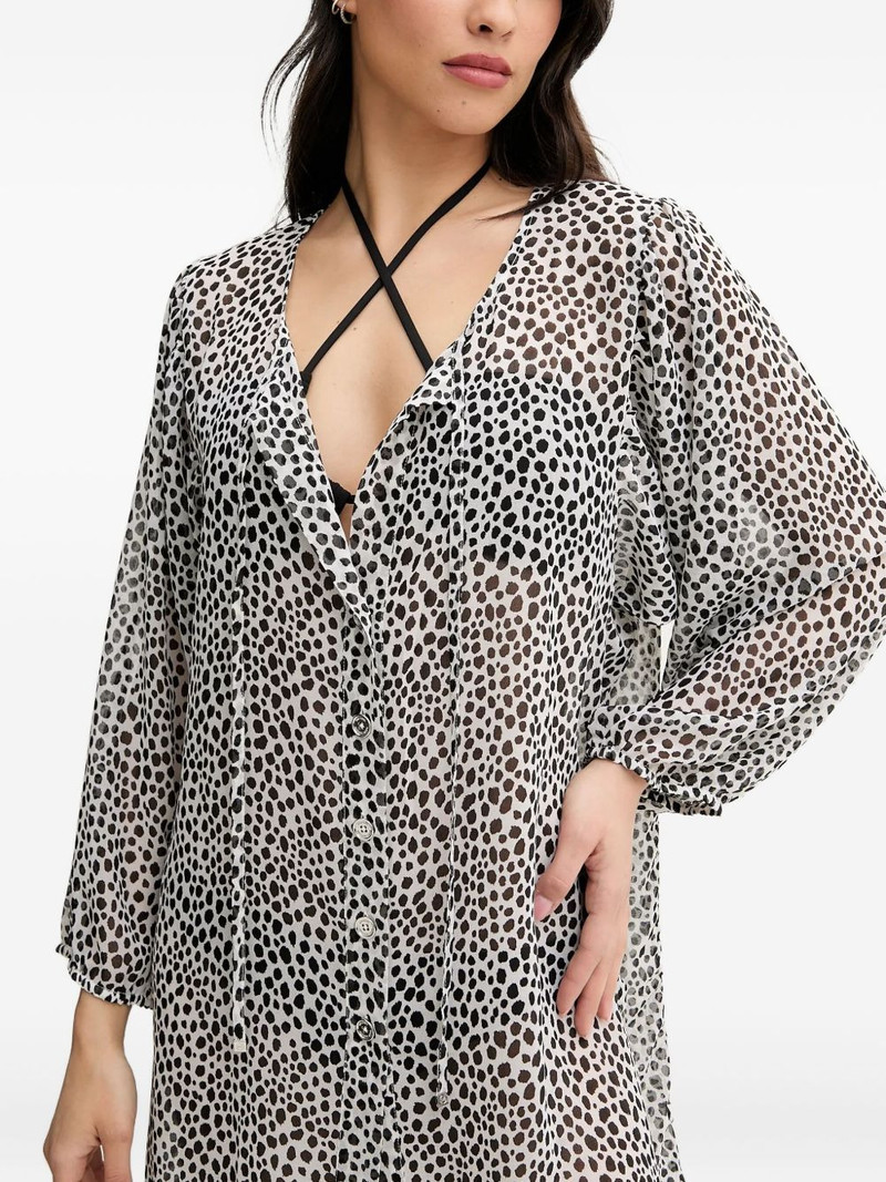 printed beach mini dress 4
