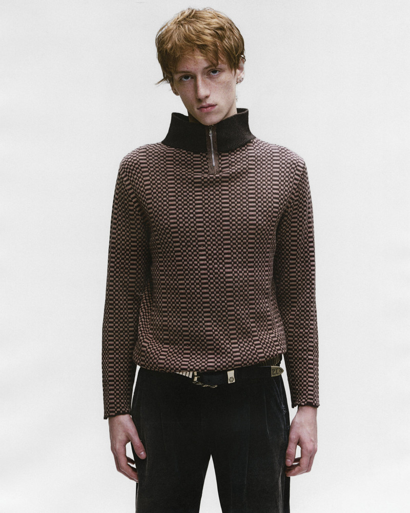 PUKE & CRY POLO SWEATER 3