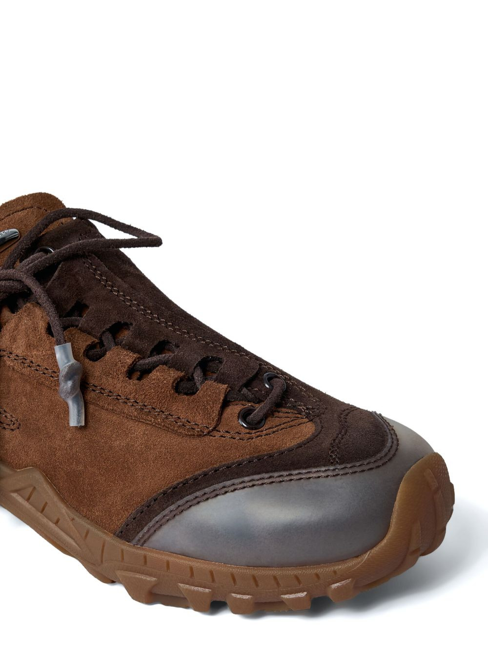 Gabe panelled lace-up sneakers - 4