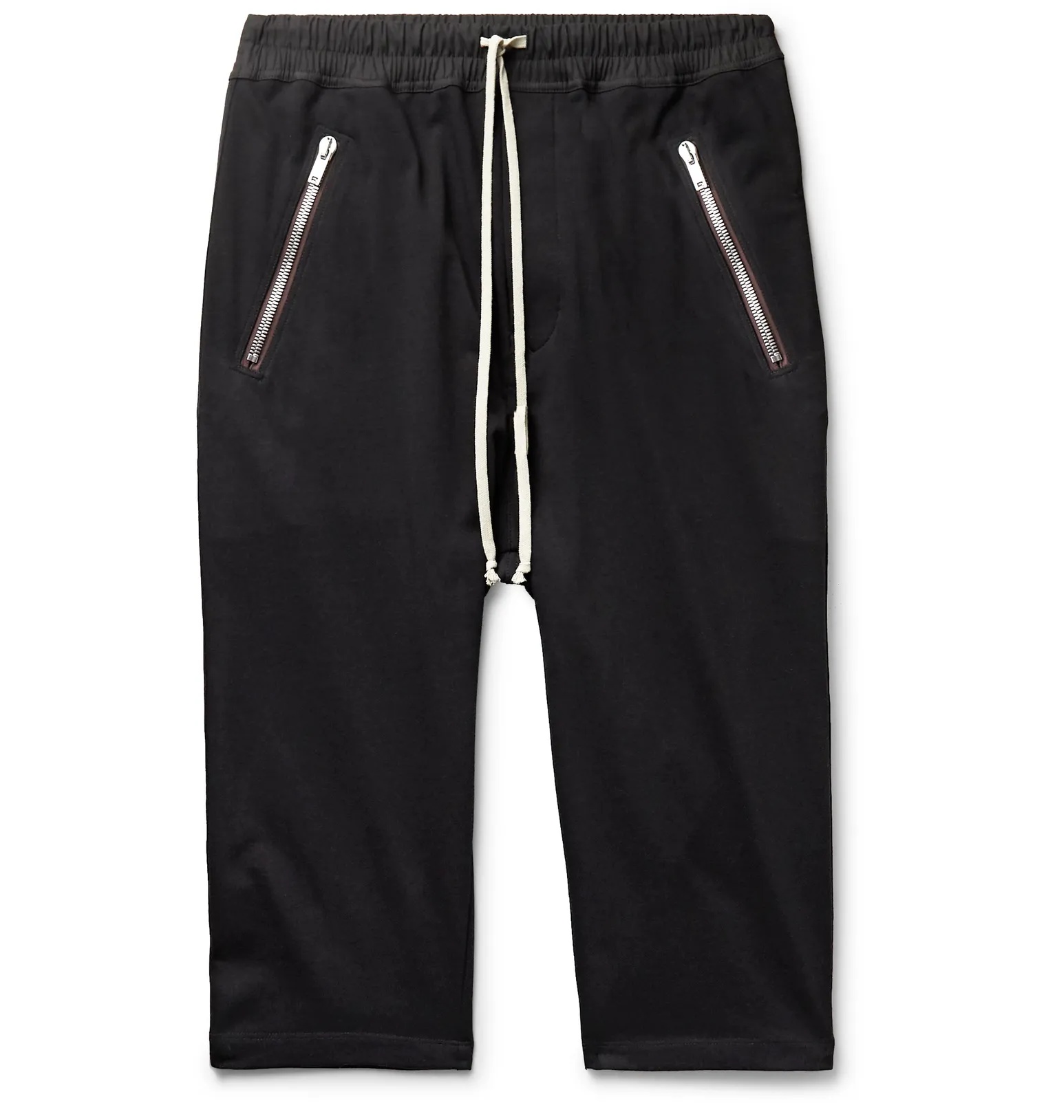 Tecuatl Cropped Cotton-Jersey Sweatpants - 1