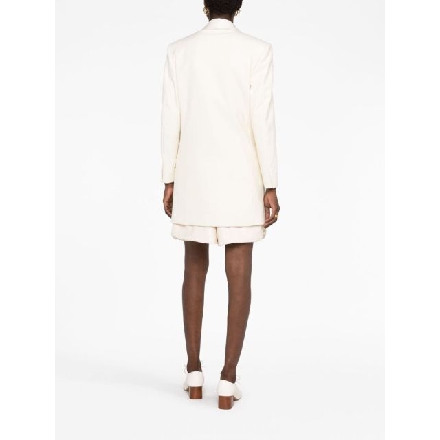 ジャケット Maison Margiela Single-breasted wool-silk blazer Maison Margiela single-breasted Wool Blazer | Black | FARFETCH