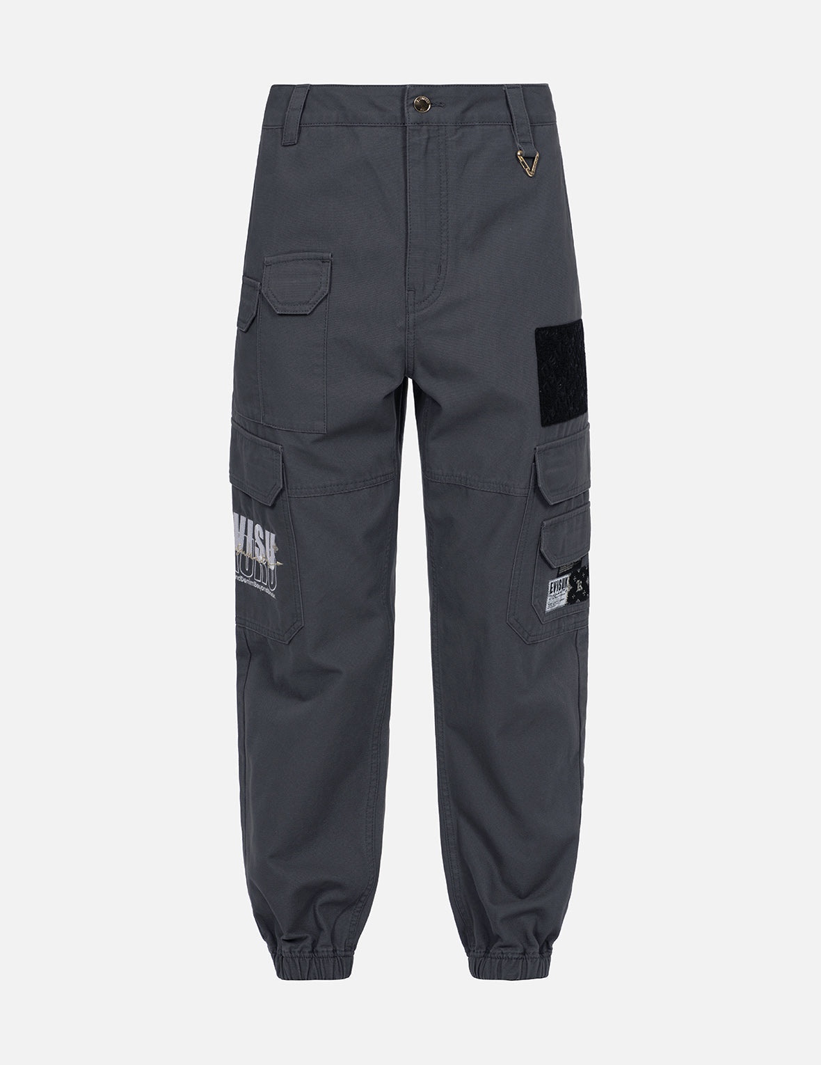 Logo Embossed Patch Fashion fit Cargo Pants - 1